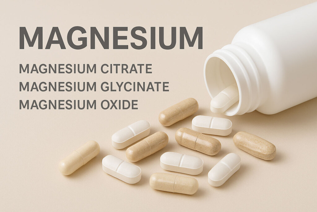 انواع مختلف منیزیم: کدام را باید مصرف کنیم؟