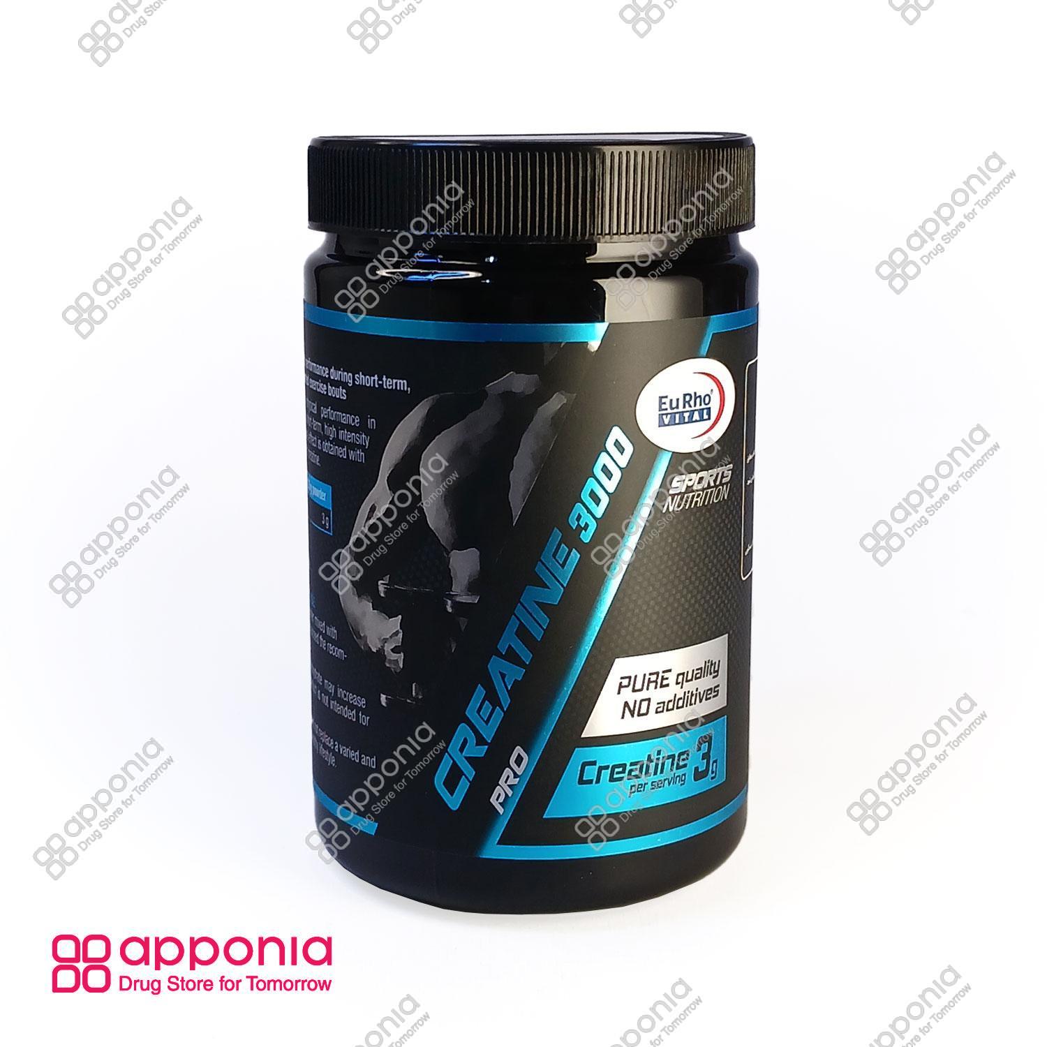 euRho-creatine-3000-pro-1.jpg پودر کراتین 3000 یوروویتال - Image 1