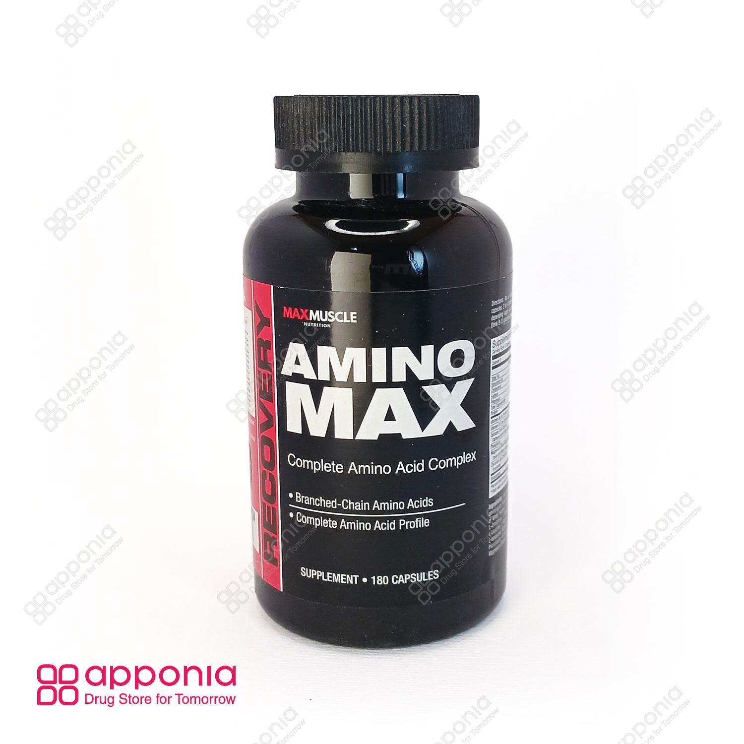max-muscle-amino-max-1 کپسول آمینو مکس مکس ماسل