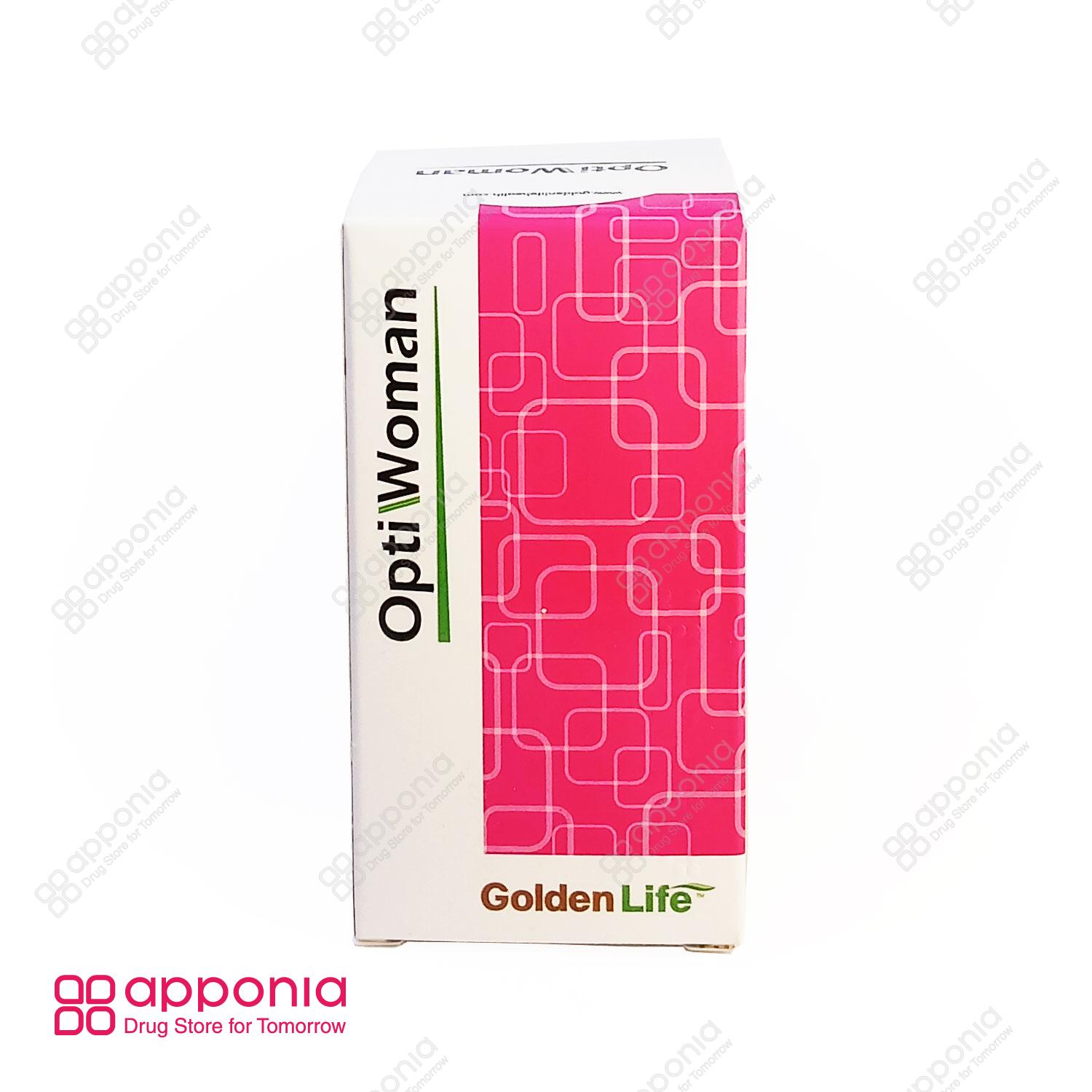 golden-life-opti-woman-1 قرص اپتی وومن گلدن لایف (60 عددی)