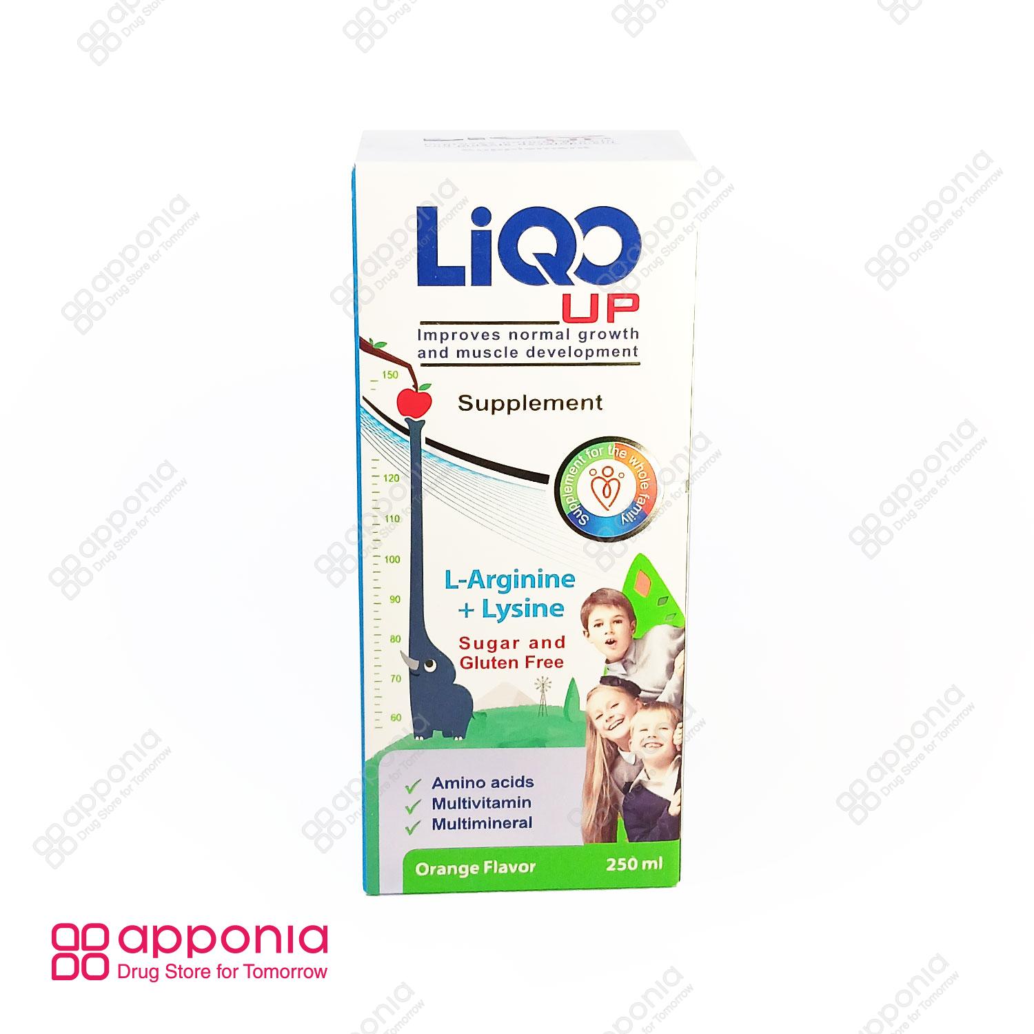 liqo-up-l-arginine-1 شربت لیکو آپ ابیان فارمد