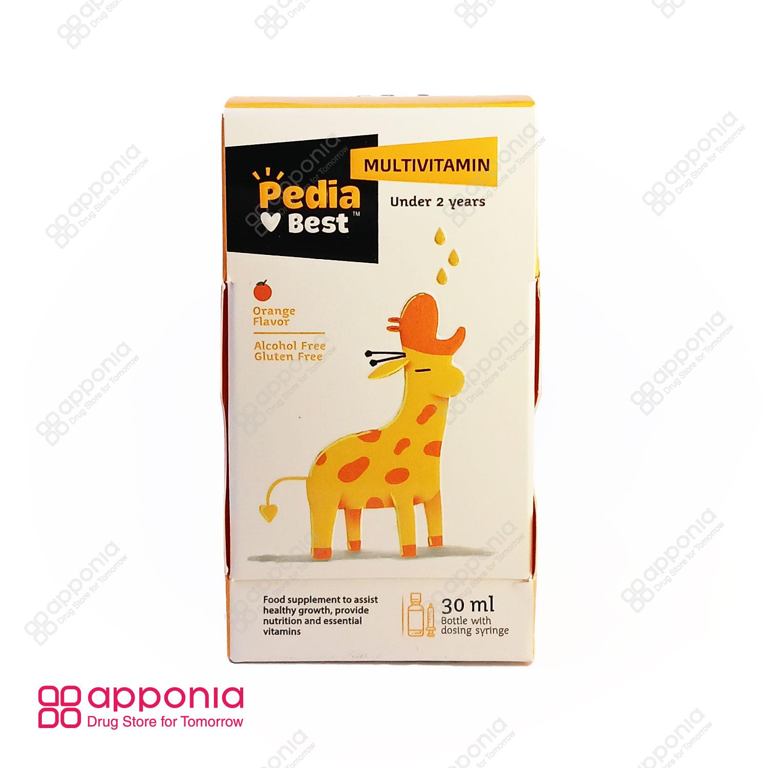 قطره مولتی ویتامین پدیابست