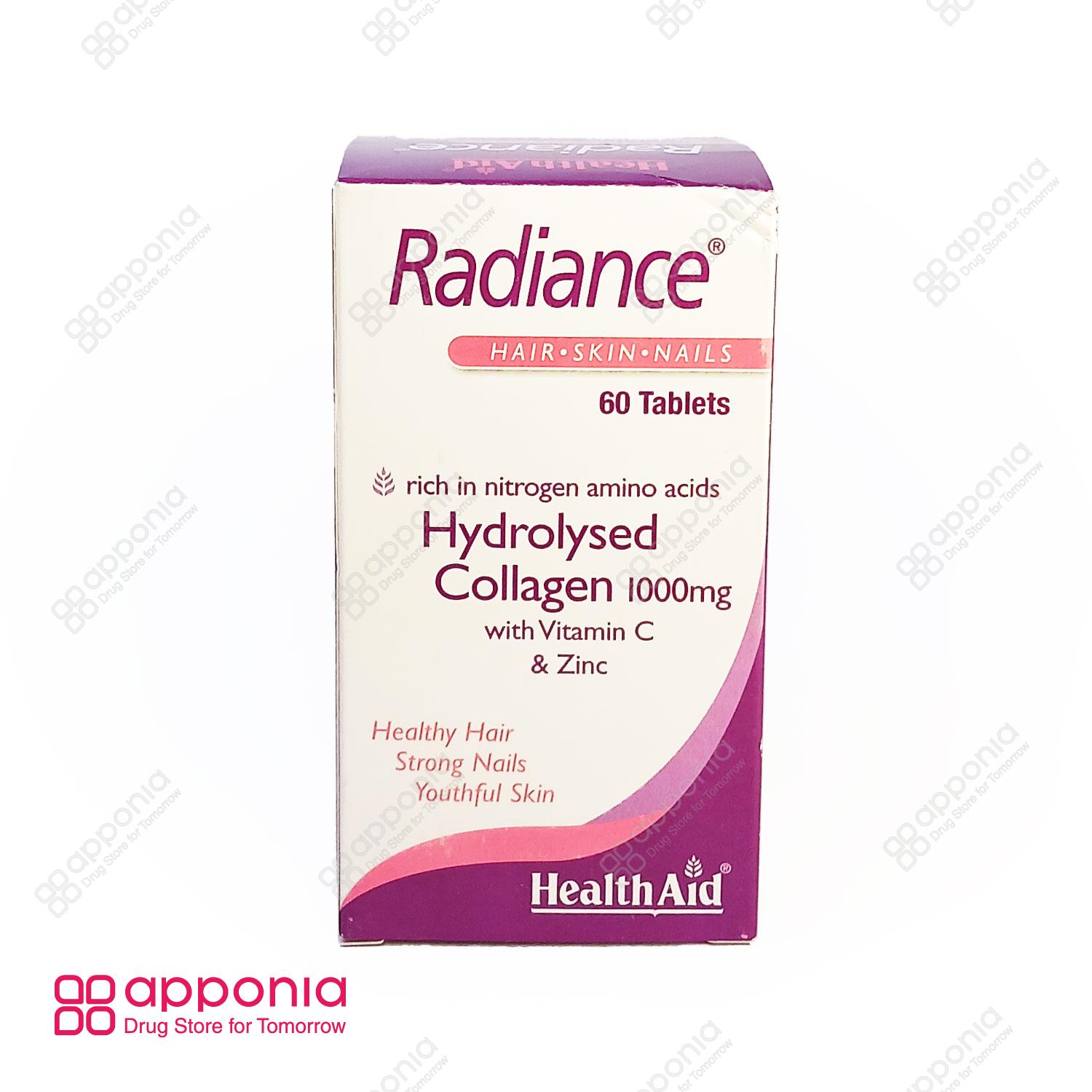health-aid-radiance-collagen-1 قرص رادیانس کلاژن هلث اید